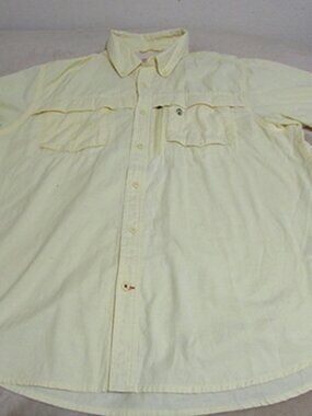 Coleman Men's Hiking/Outdoor Button-Up Shortsleeve Shirt Size L (B) 0030